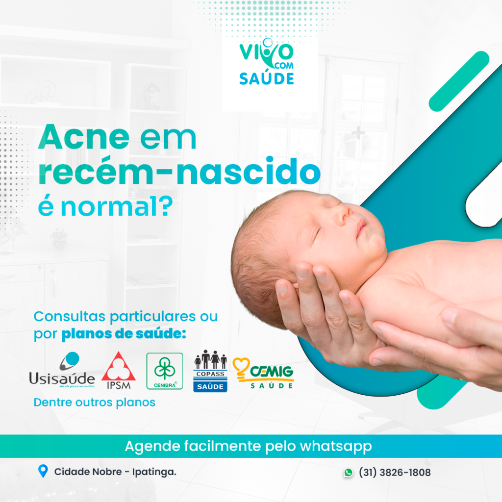 Acne em recém-nascidos: é normal?