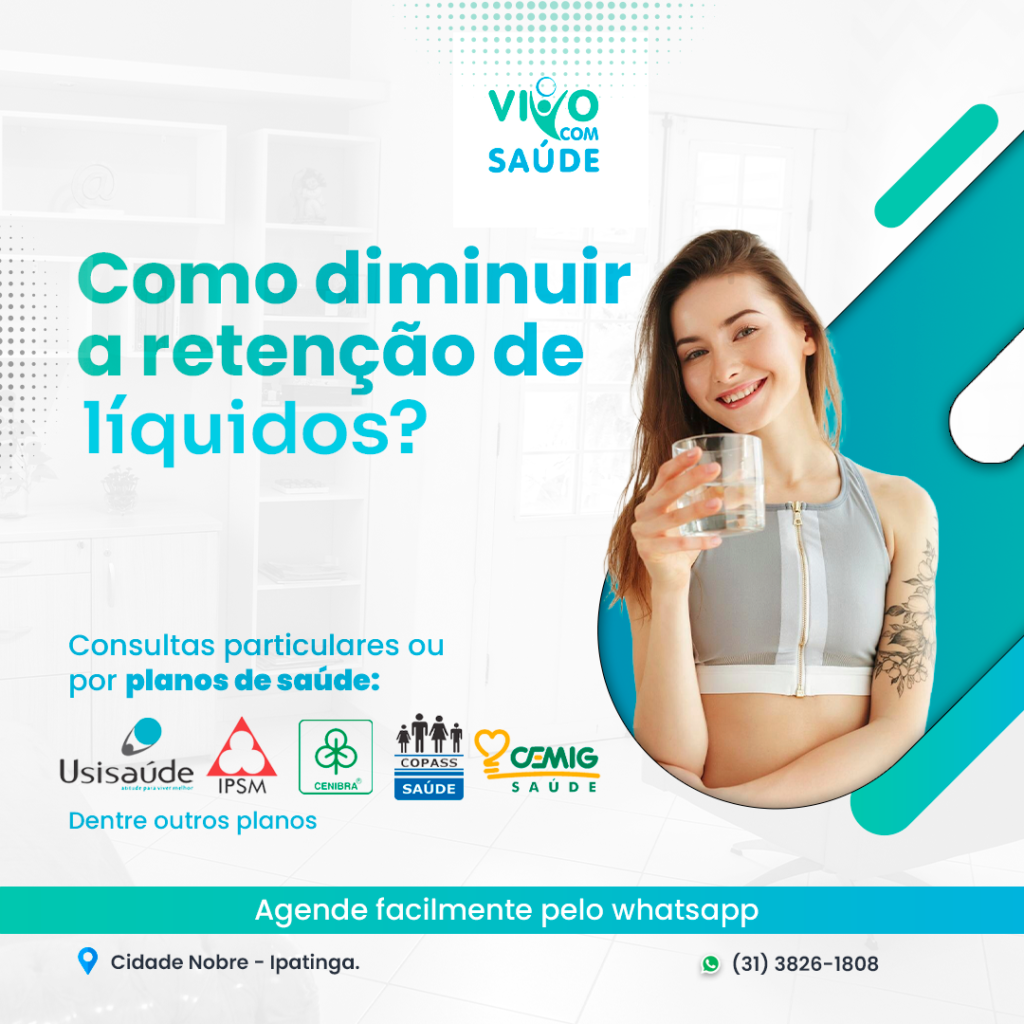 A retenção de líquidos, também conhecida como edema, ocorre quando o corpo acumula mais líquido do que o normal