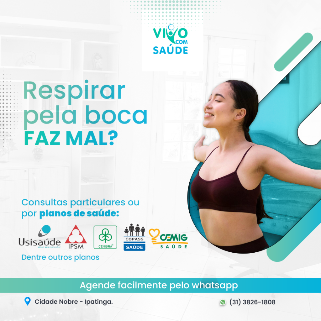 Respirar pela boca faz mal?